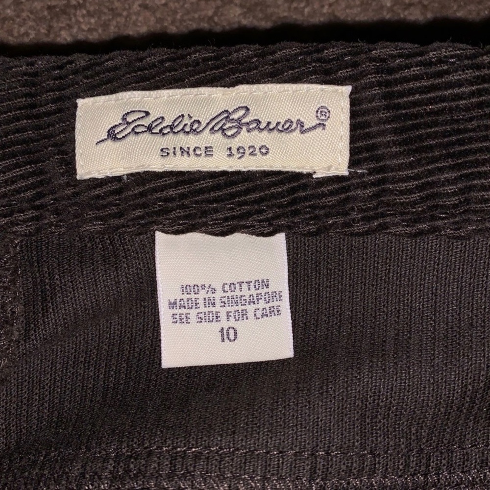 EDDIE BAUER Charcoal Corduroy Jeans